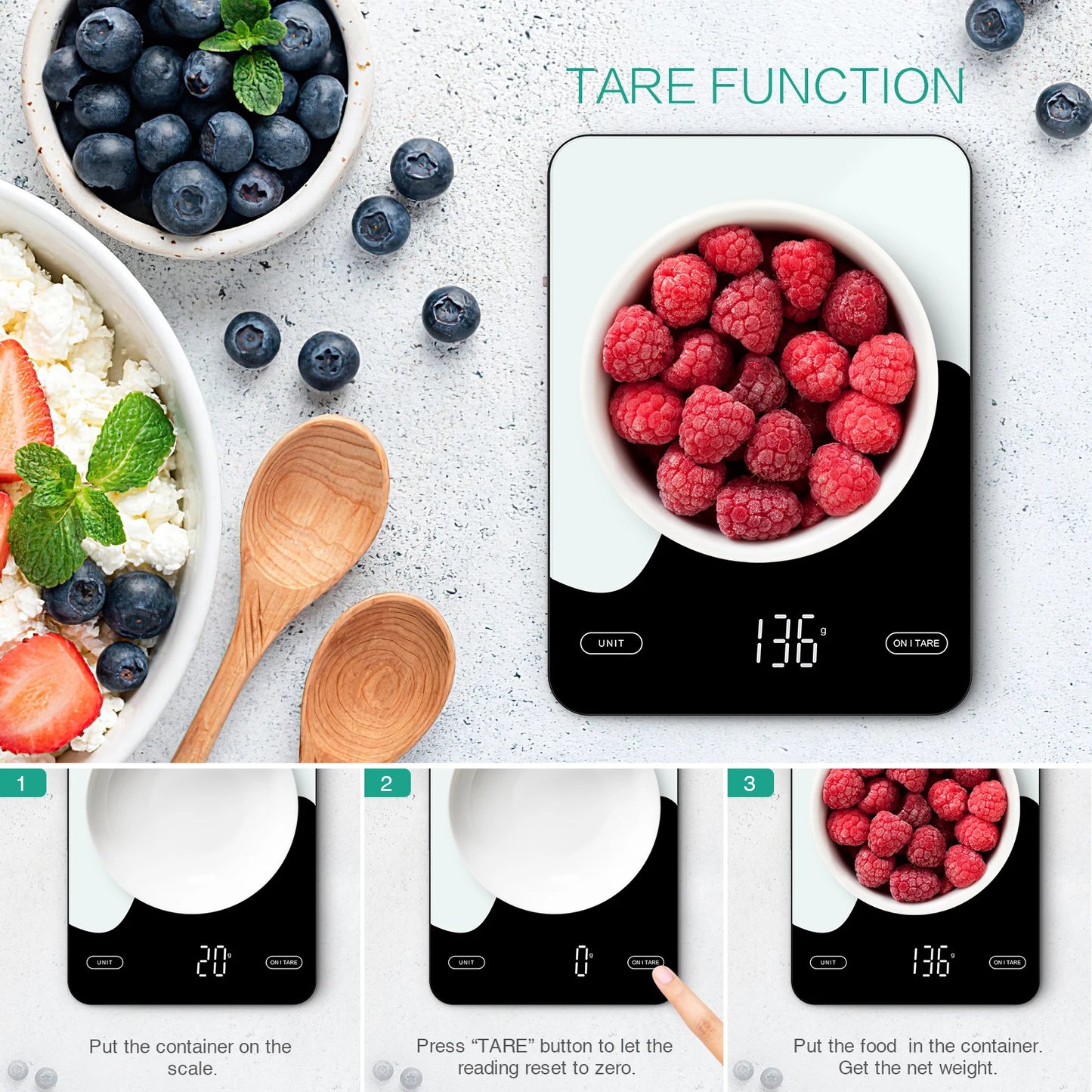 Digital Food Scale with Nutrition Calculator