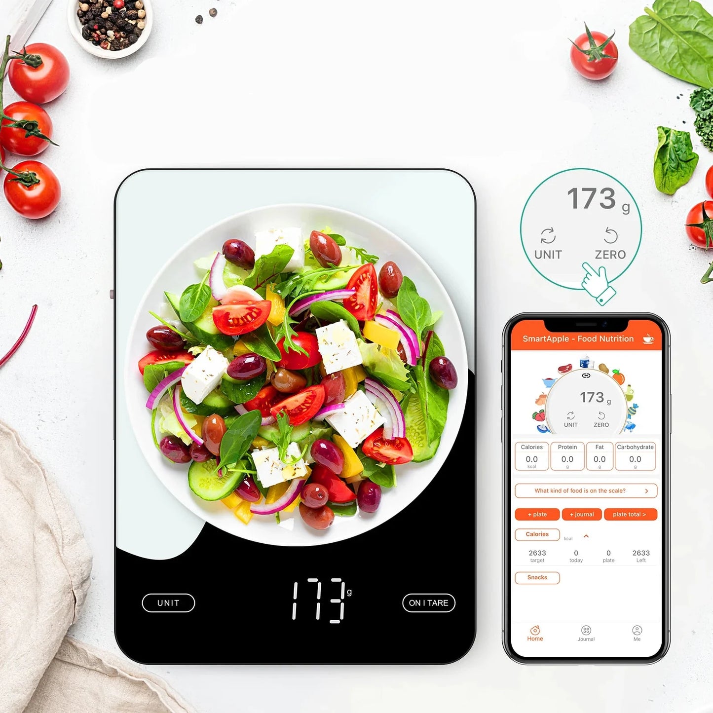 Digital Food Scale with Nutrition Calculator