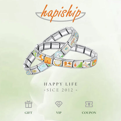 Hapiship Rose Flower Charm