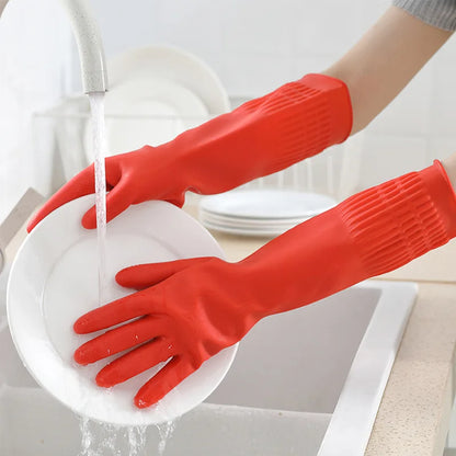 Flexible Rubber Cleaning Gloves