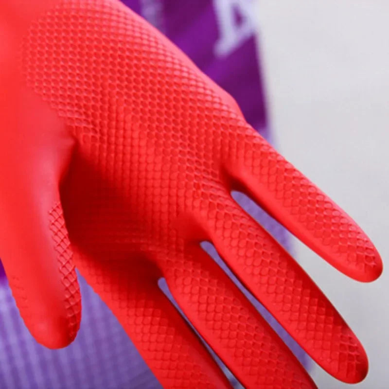 Flexible Rubber Cleaning Gloves