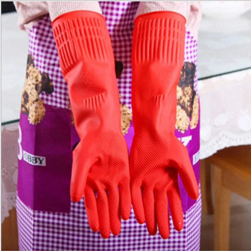 Flexible Rubber Cleaning Gloves